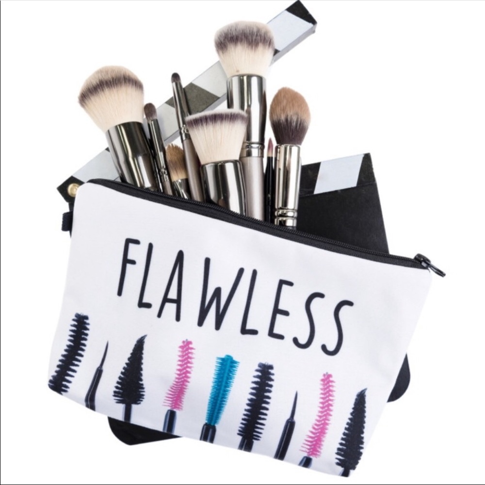 Flawless Cosmetic Zipper Pouch ✨ NWT